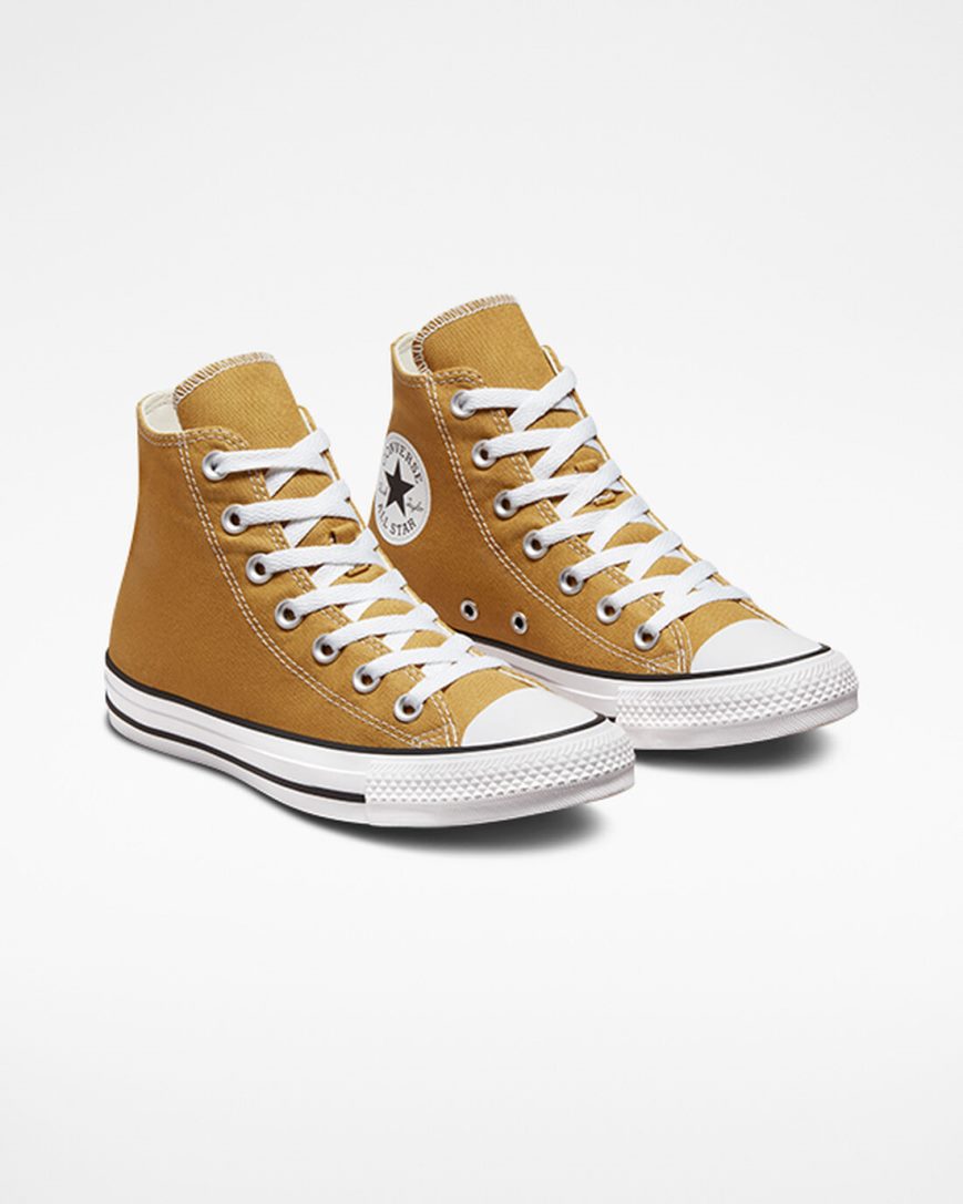 Tenis Converse Chuck Taylor All Star Seasonal Color Cano Alto Feminino Laranja | PT L05T104